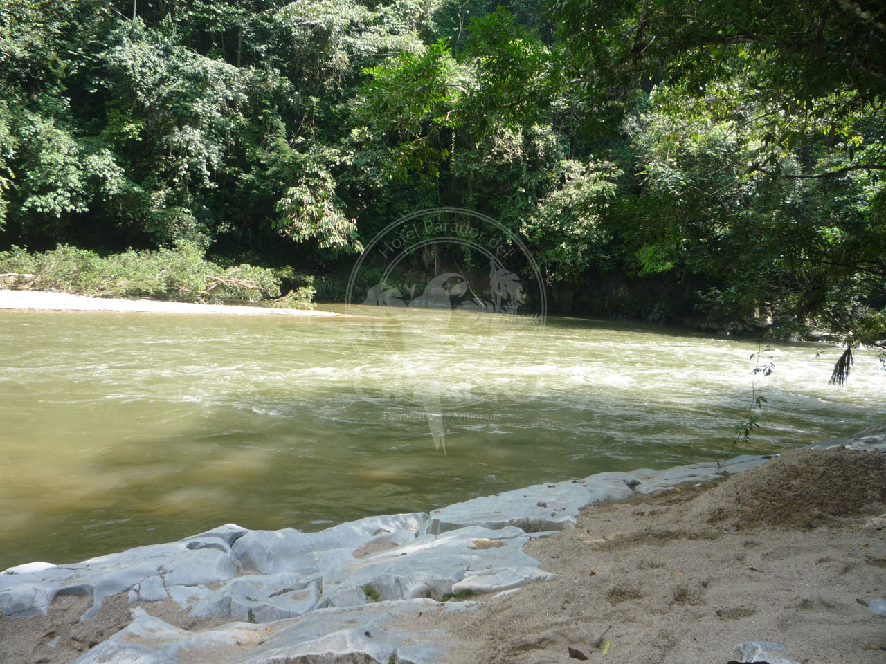 Descansa y disfruta a orillas del Río Claro - Hotel & Restaurante Parador del gitano - Nápoles - Doradal - Rio claro